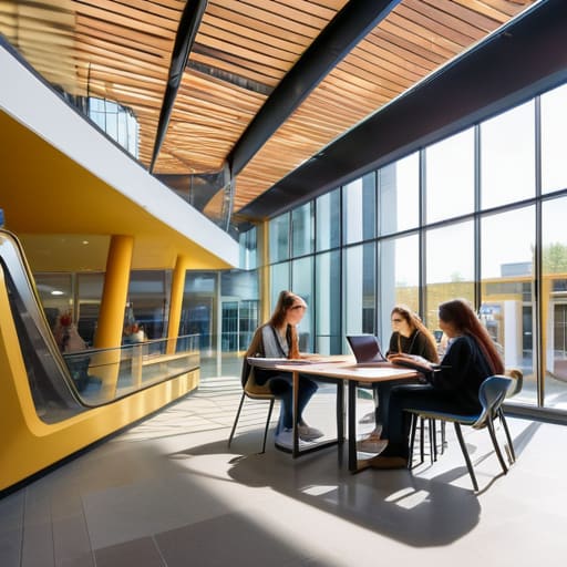 Students studying at Sixth Form Colleges.