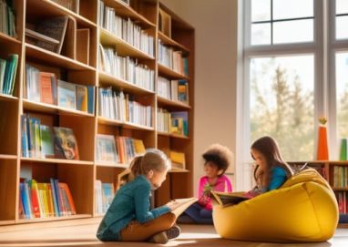 How libraries support schools with professional staff.
